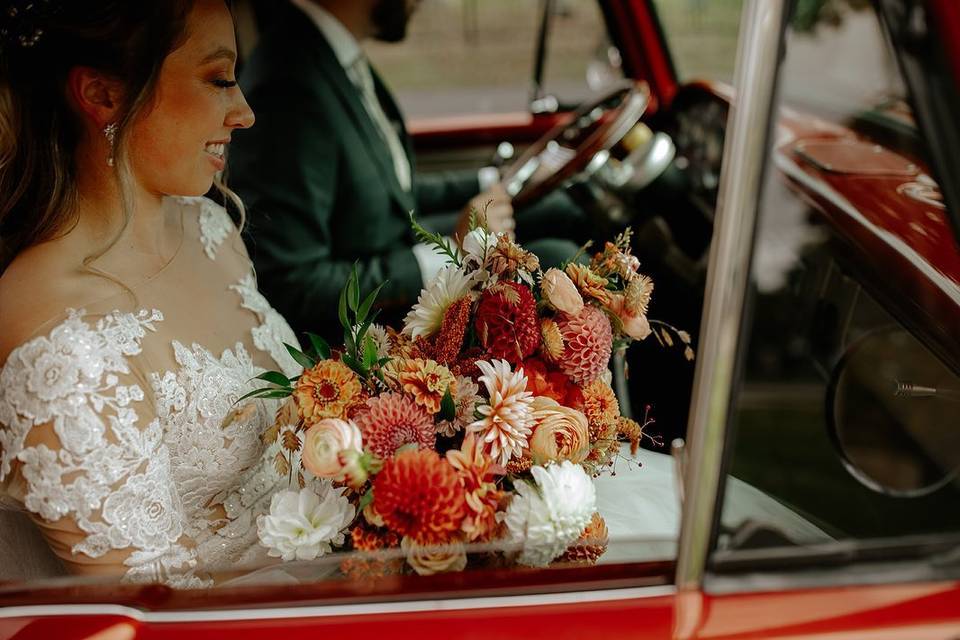 Michigan-grown dahlias