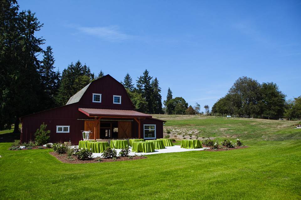 Exterior view of Dancing Fish Vineyards