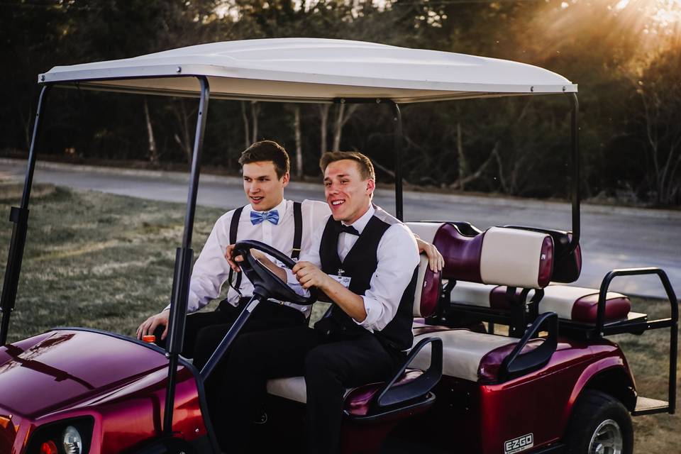Golf cart service available