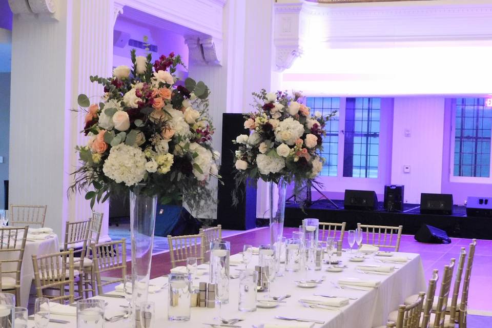 Elevated centerpieces