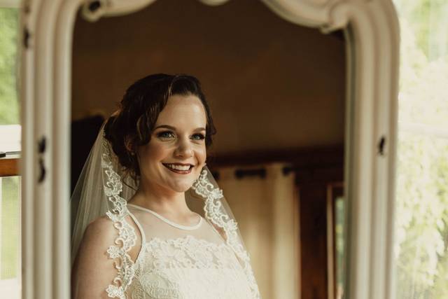 Happy bride