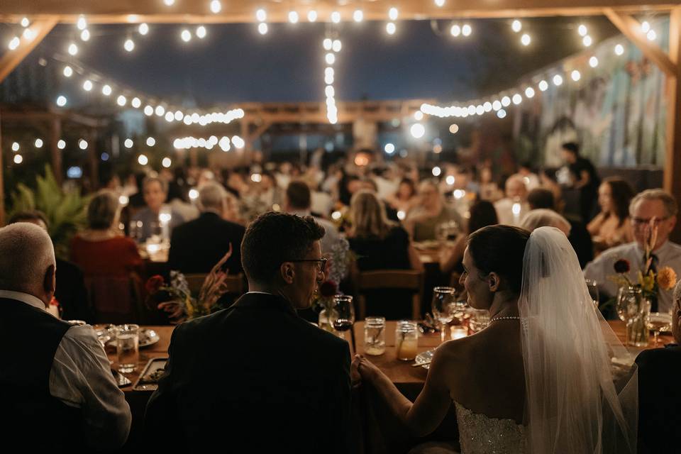 Seated dinner