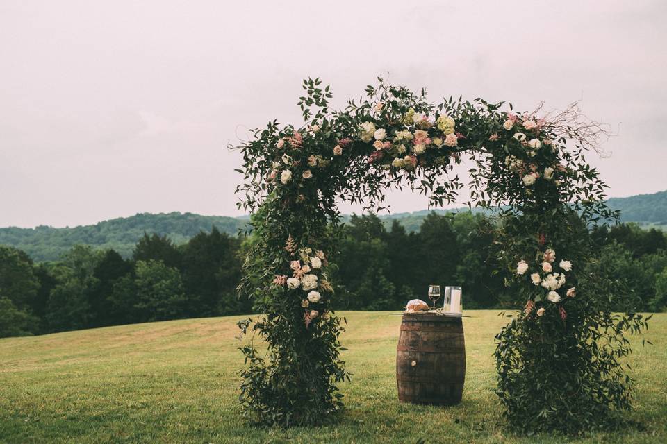 Bride and Groom Vineyard