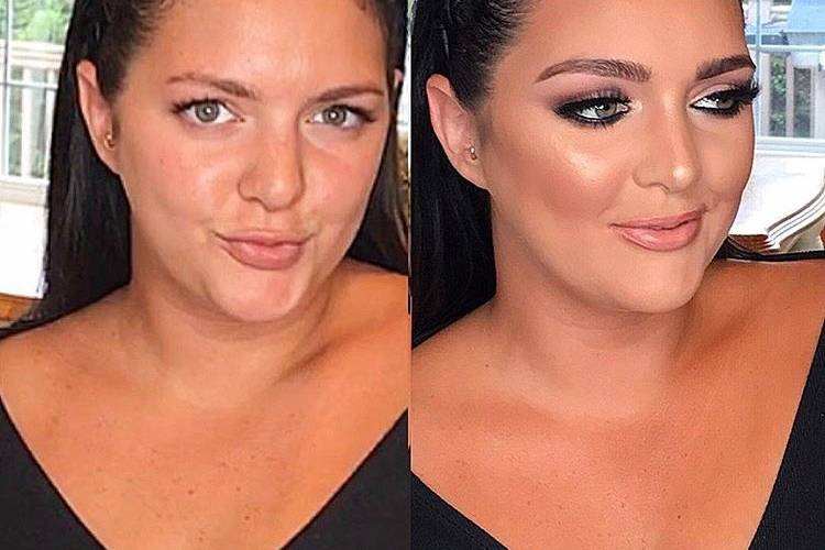 Before and After Glam