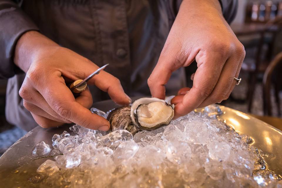 Shucked at cocktail hour