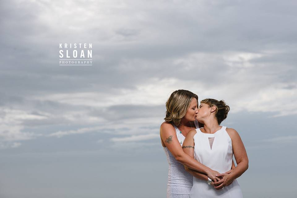 Gay Wedding Elopement at Sunset Vistas Beachfront Suites Treasure Island Florida