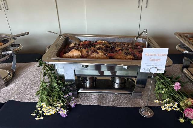 Served Buffet Set up