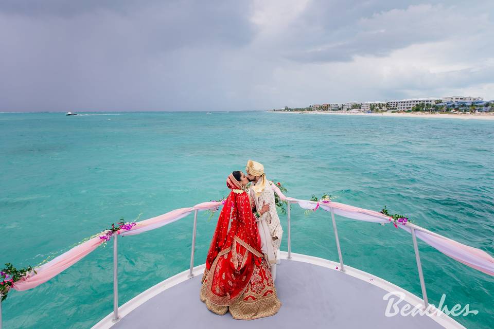 Wedding on the sea