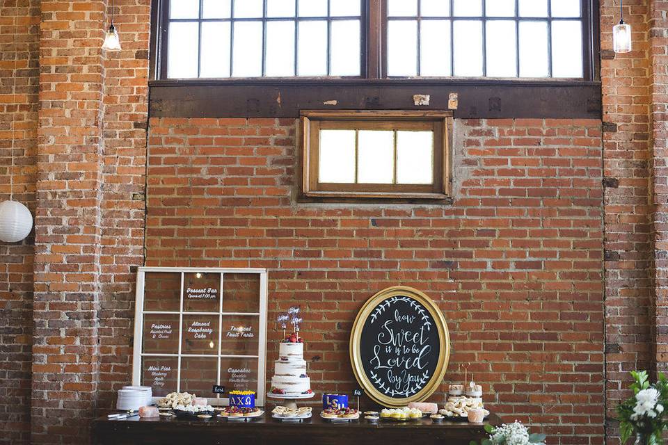 Dessert table