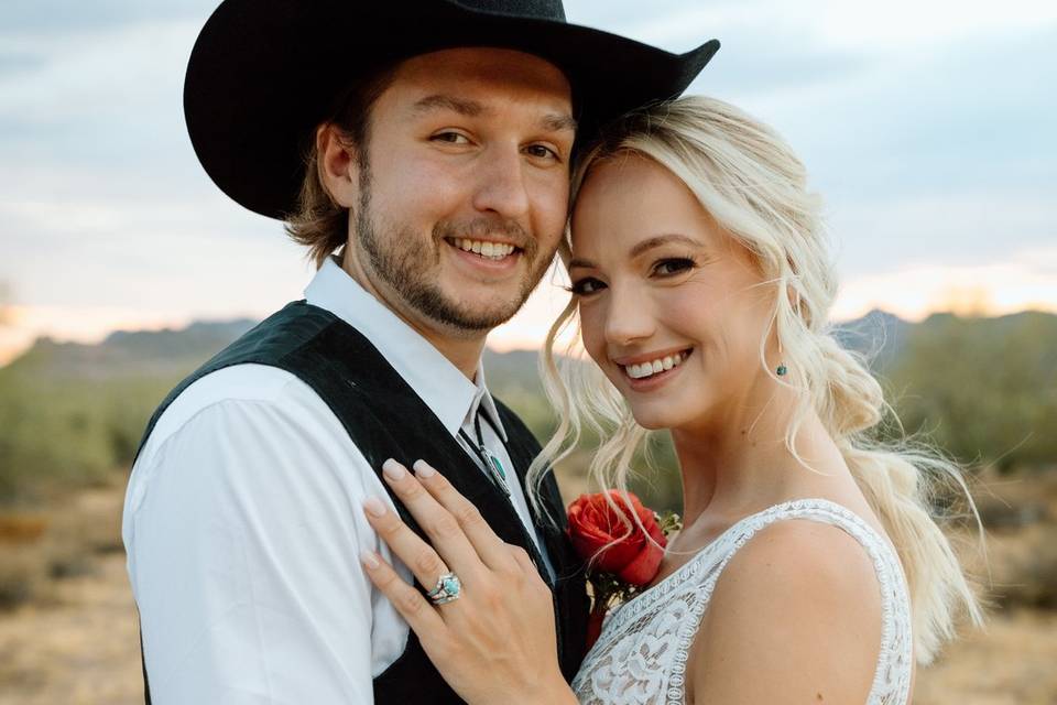 AZ Western Wedding