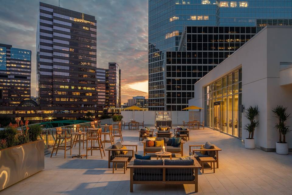 Ballroom outdoor terrace