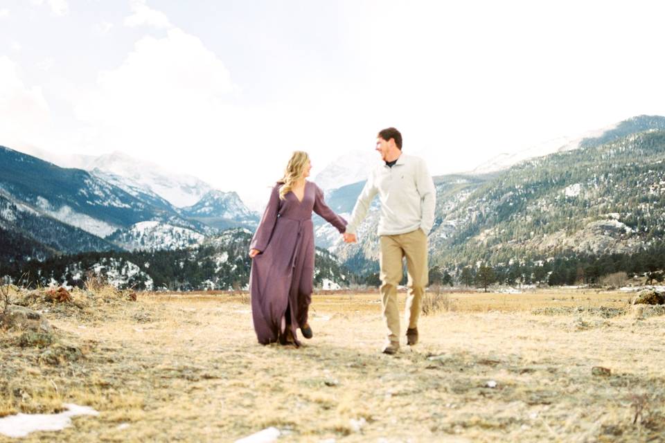 Rocky Mountain National Park Film Engagement Photographer