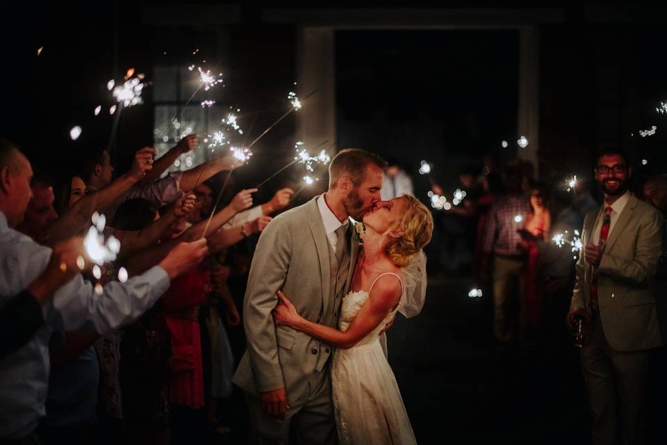 Sparkler tunnel