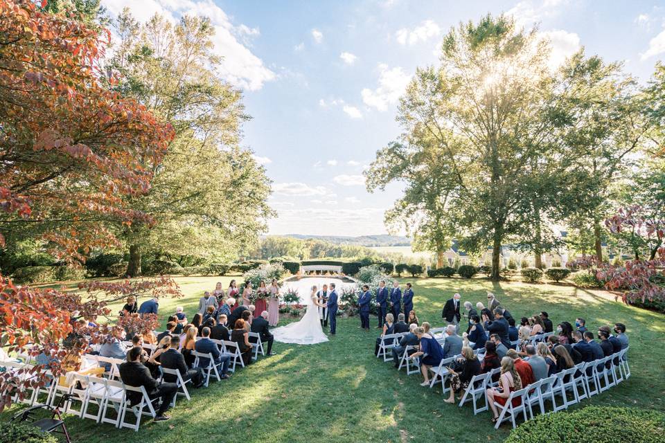 Fall Garden Ceremony