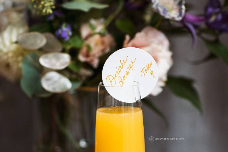 Mimosa Escort Cards