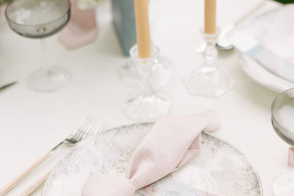 Luxe table setting