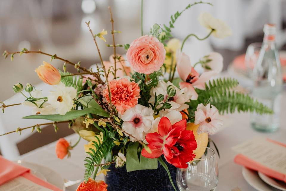 Spring Floral Centerpiece