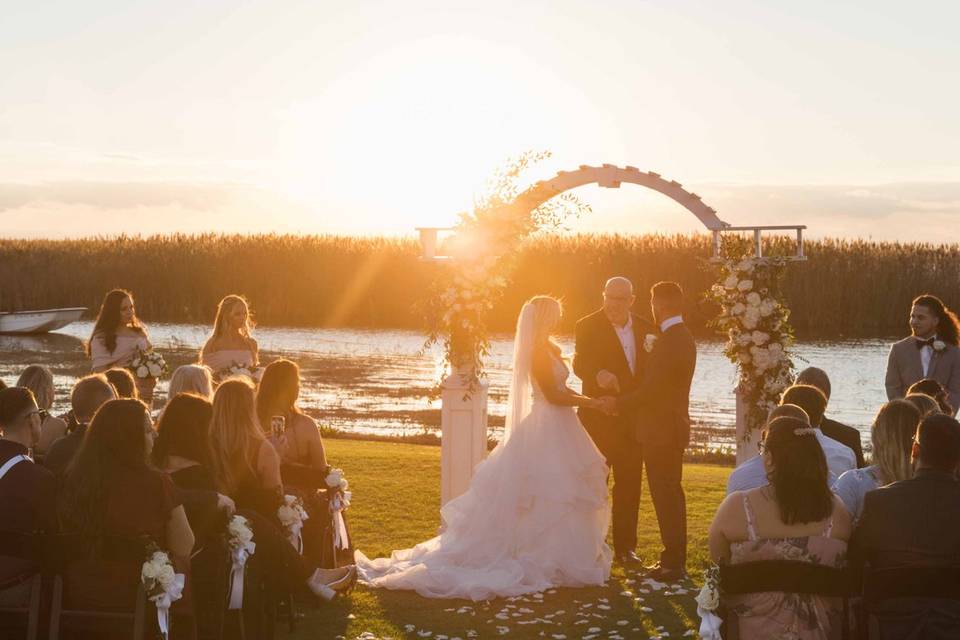 Sunset ceremony