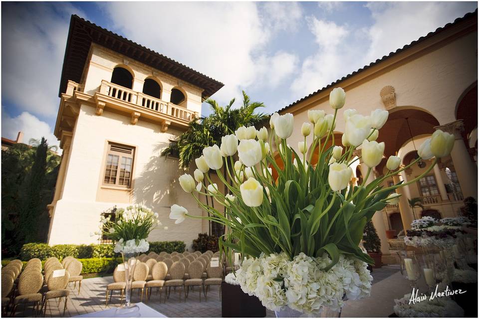 Ceremony set-up