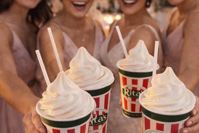 Bridesmaids love Rita's