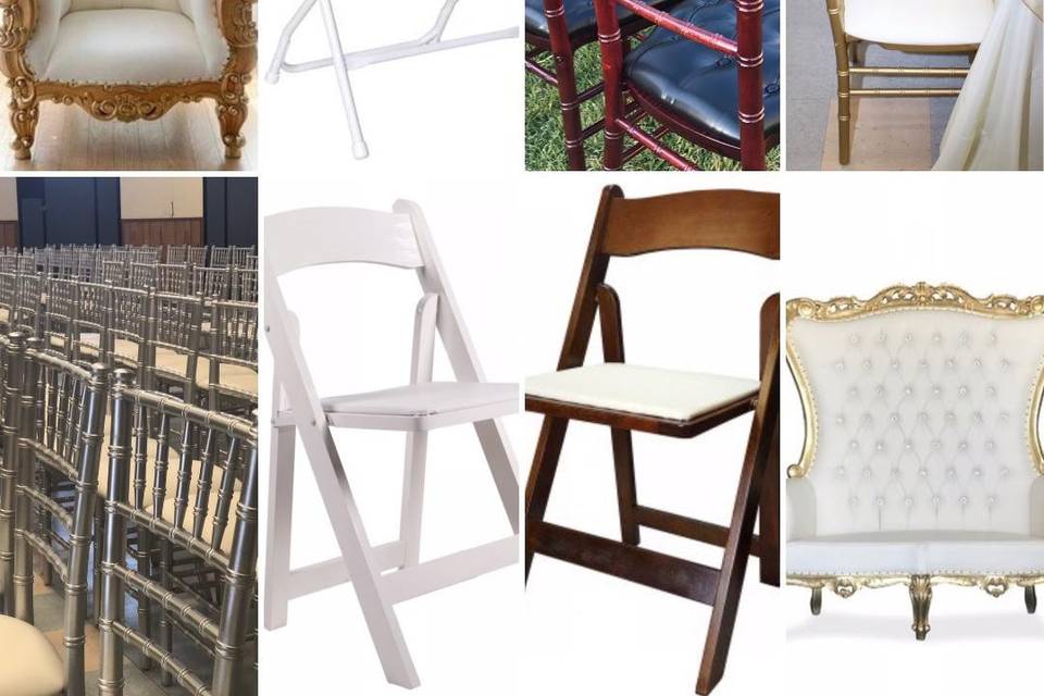 Chair Rental Styles