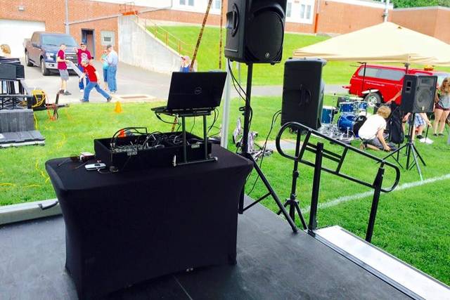 DJ setup