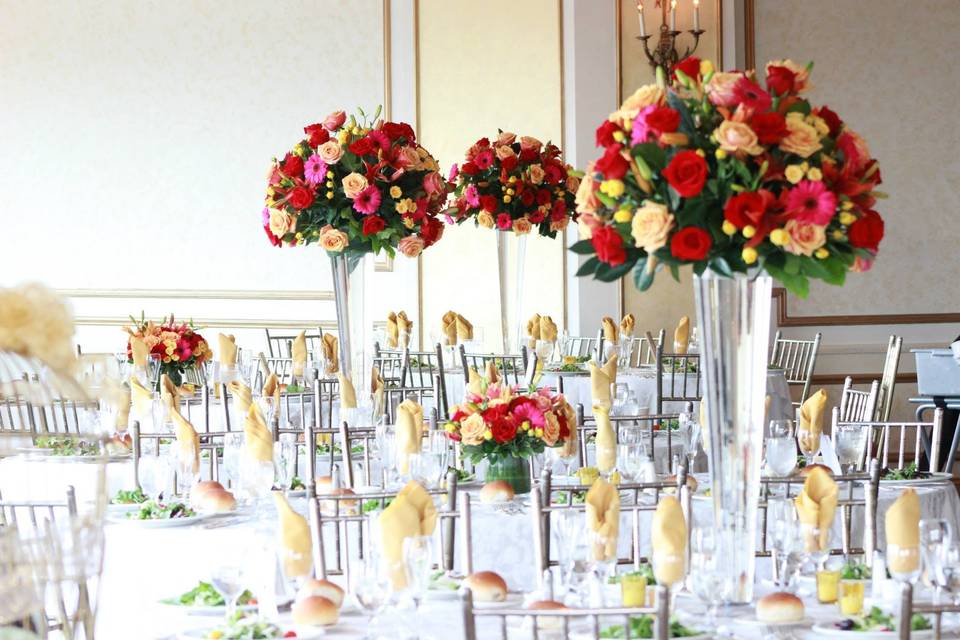 Floral centerpiece design