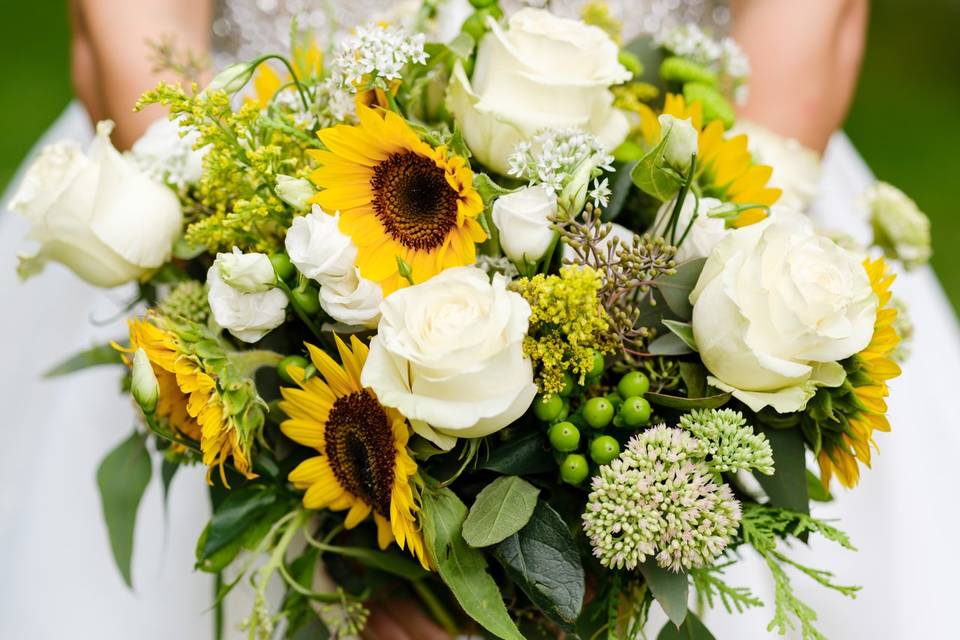 Sunflower Bridal Bouquet