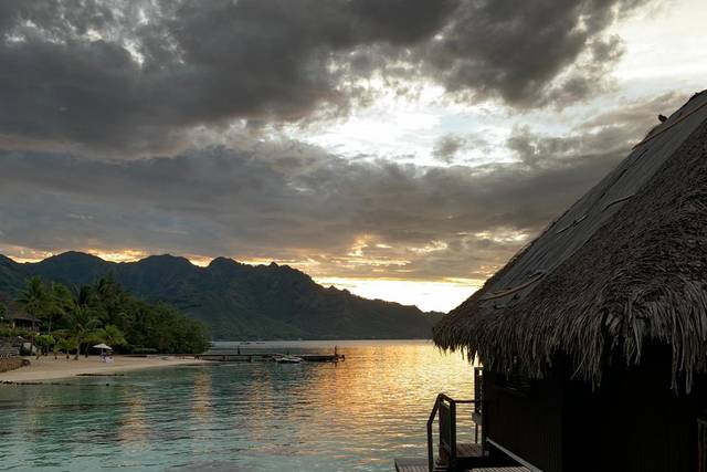 Sunset Bora Bora style