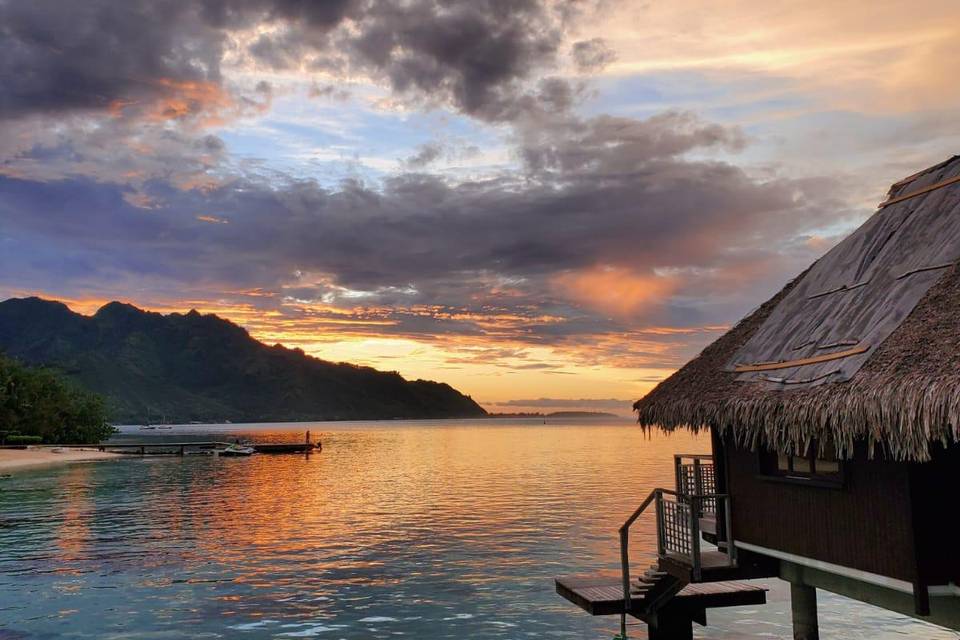 Sunset Bora Bora style