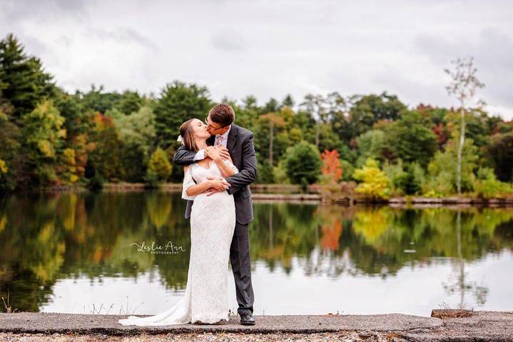 Couple with Lake