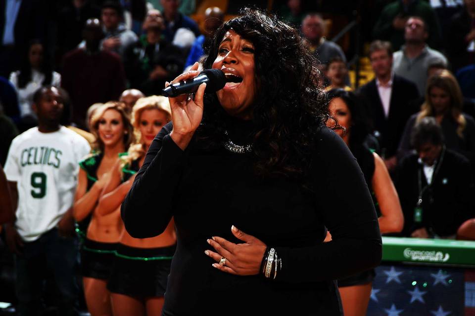 National Anthem NBA Celtics