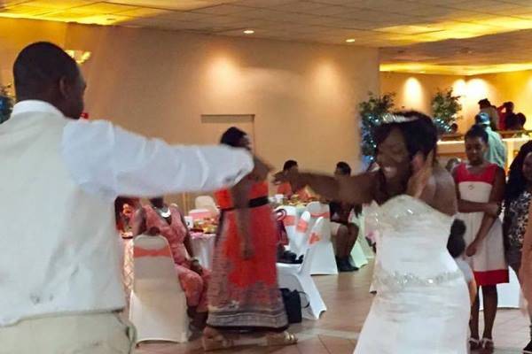 Couple dancing