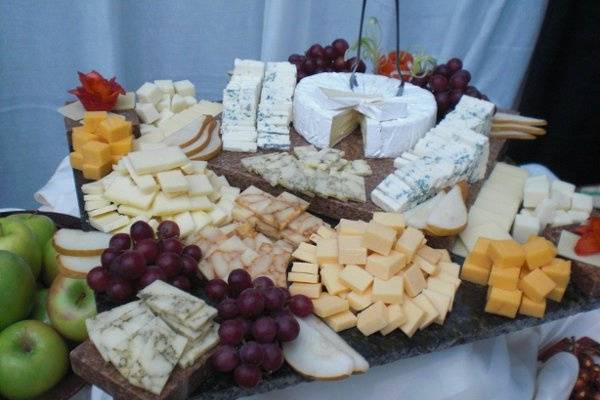 Artisan Cheese Platter by Carte Blanche Caterers