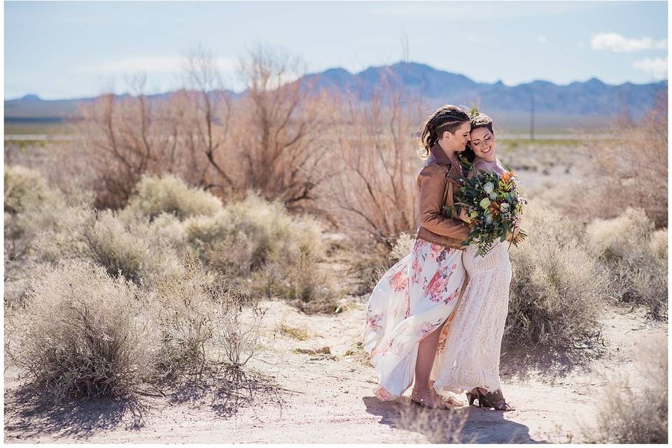 Dry Lake Beds Elopement