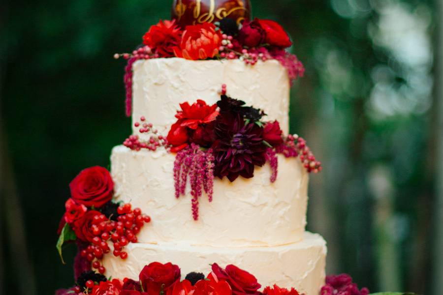 3 Layer wedding cake