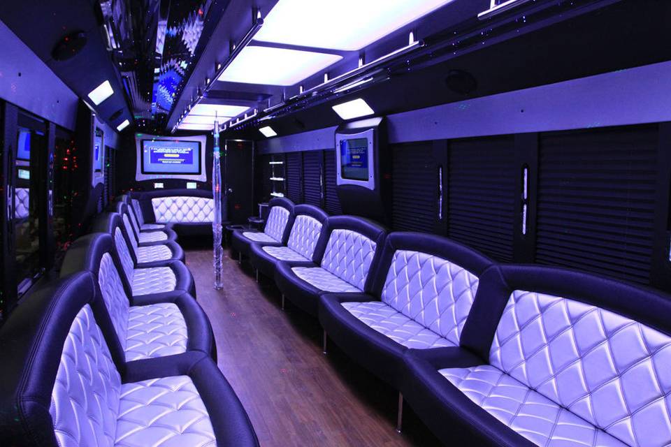 Limo Bus Interior