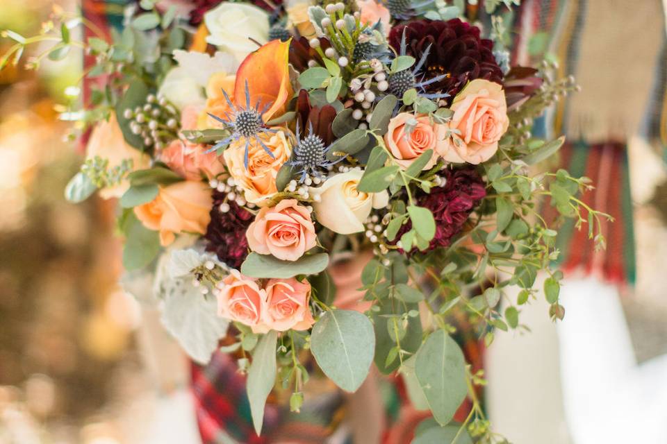 Blush bouquet - JoPhoto