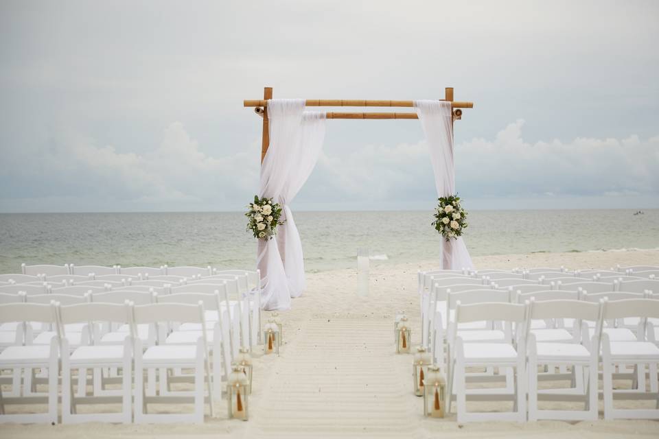 Beach ceremony