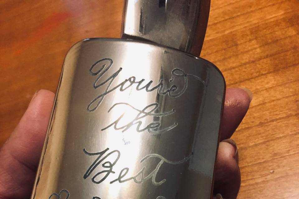 Engraved Parfum Bottle