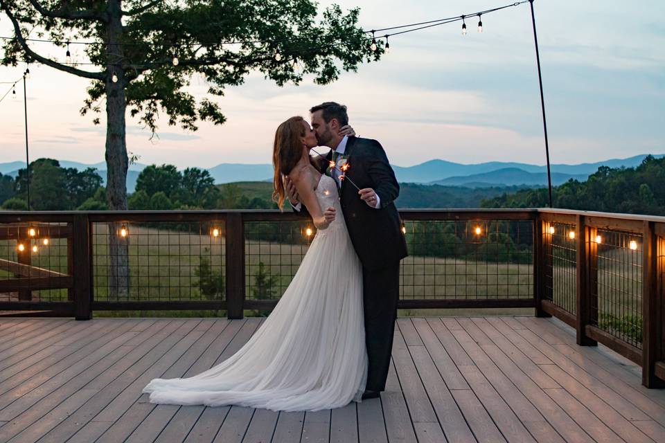 Dahlonega Wedding from the long farewell