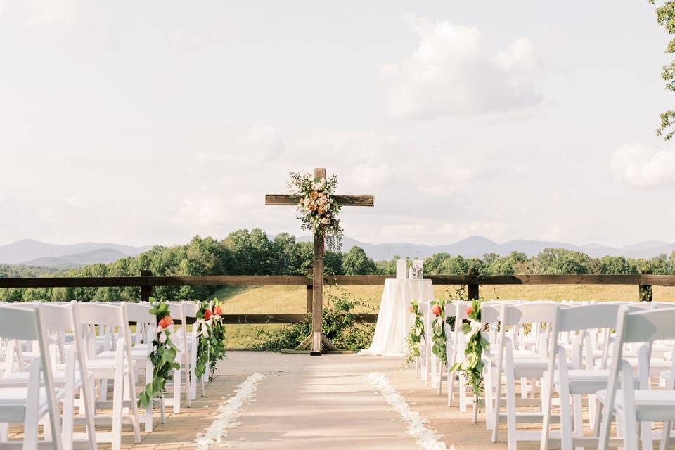 Outdoor Ceremony View