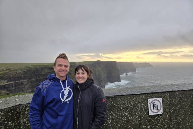 Enjoying the Cliffs of Mohen