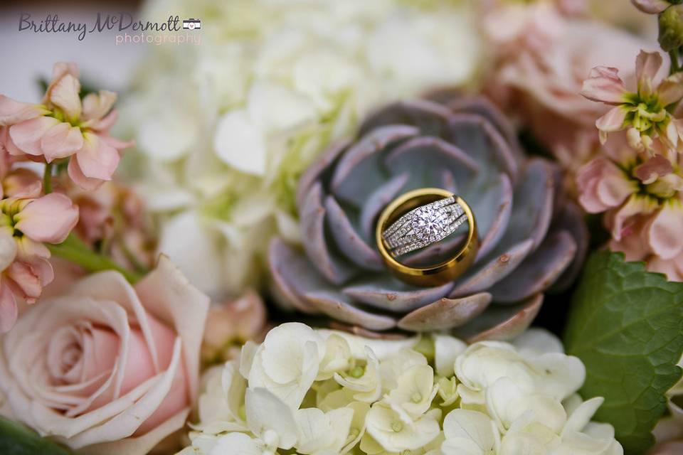Ring on the flower