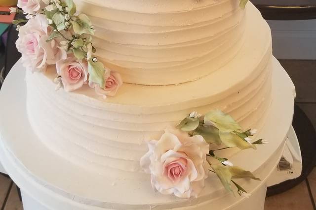 4 Tier Wedding Cake