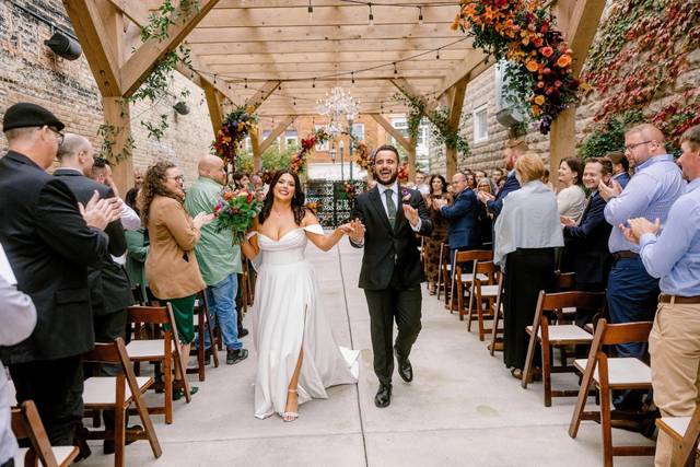 Just Married Aisle Walk