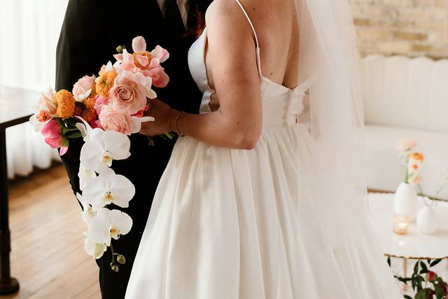 Indoor Wedding Photo