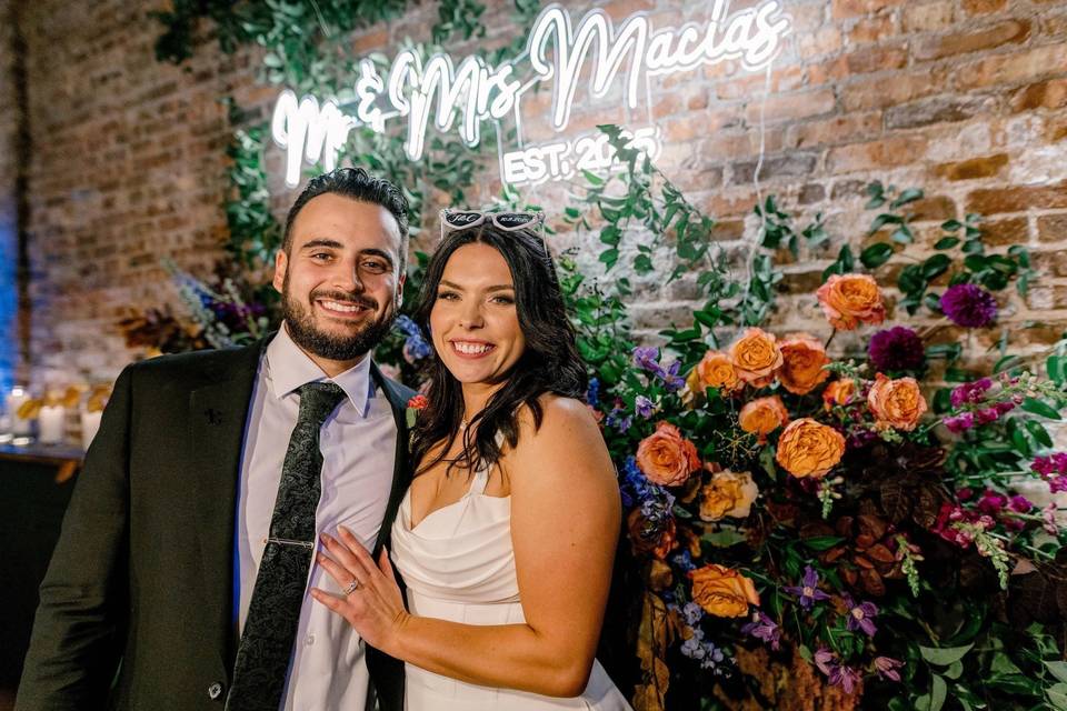 Bride and Groom Portrait