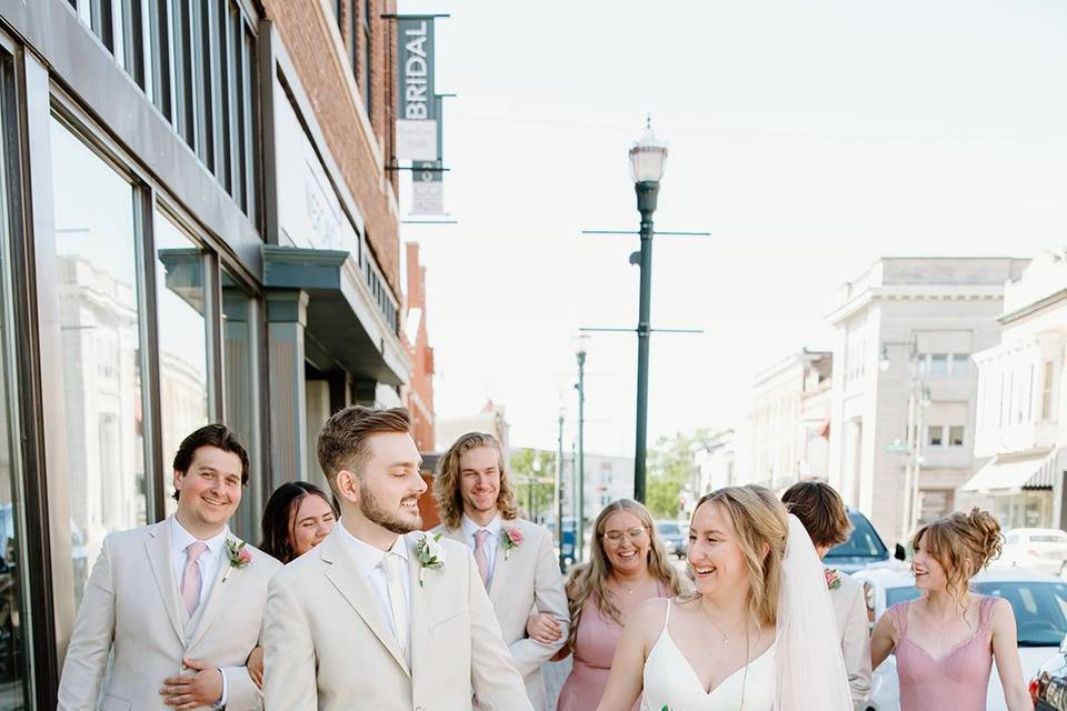 Downtown Burlington Wedding