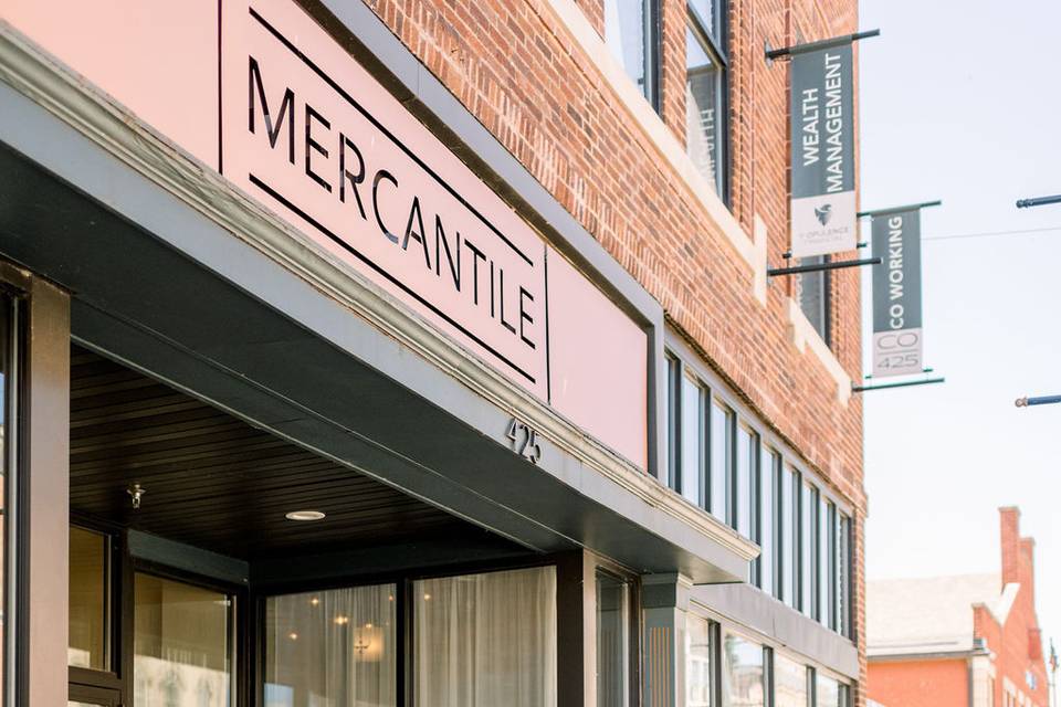 Mercantile Hall Entrance